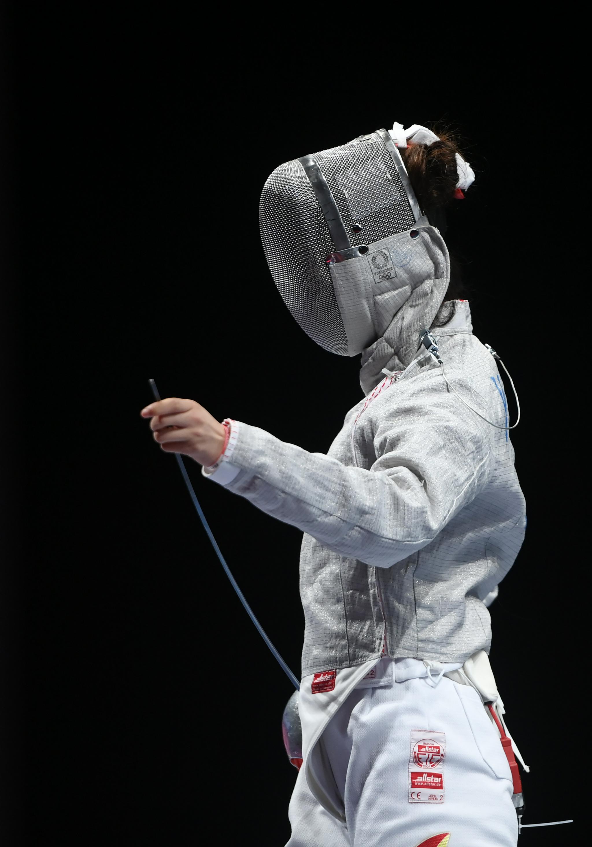 德国击剑选手连胜晋级下一轮